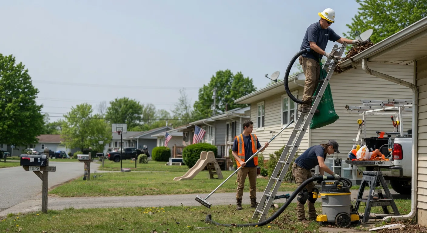 Gutter Installation in De Soto, KS near me
